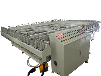 Electric air clamp -type network machine